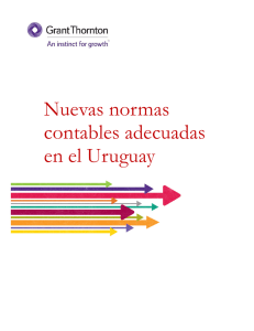 Nuevas normas contables adecuadas en el Uruguay
