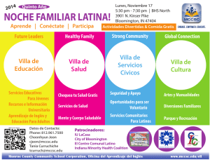 Latino Family Night 11x8.5 Spanish