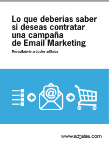 Lo que deberías saber si deseas contratar una campaña de Email