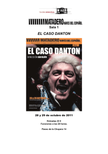 el caso danton - Teatro Español