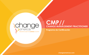 Brochure CMP - CHANGE AMERICAS