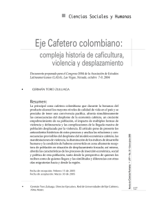 Eje Cafetero colombiano