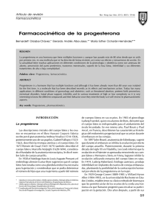 Farmacocinética de la progesterona