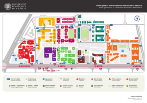 Plano del campus de Vera - UPV Universitat Politècnica de València