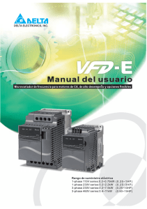 Manual VFD-E