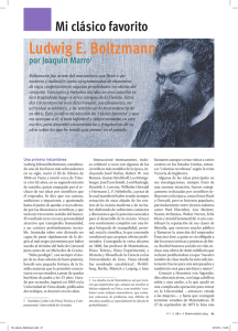 Ludwig E. Boltzmann