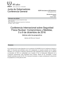 Conferencia Internacional sobre Seguridad Física Nuclear