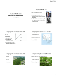 Biogeografía de islas S4