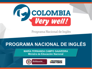 Programa Nacional de Inglés