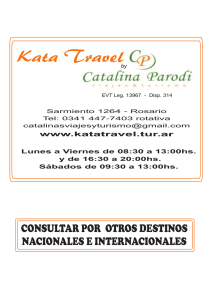 AA TARIFARIO 14-15.cdr - Catalinas Viajes y Turismo