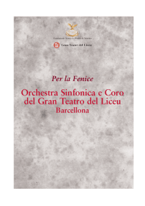 Goyescas - Teatro La Fenice