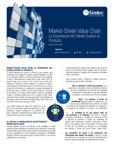 Market-Driven Value Chain