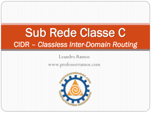 Sub Rede Classe C