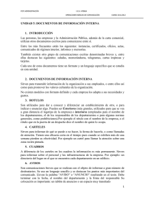 05 UD Documentos de Información Interna
