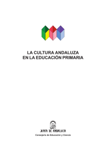 la cultura andaluza en la educación primaria
