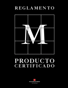 Reglamento - M Producto Certificado