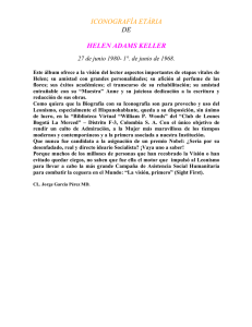 ICONOGRAFÍA ETÁRIA DE HELEN ADAMS KELLER