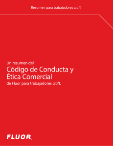 Código de Conducta y Ética Comercial