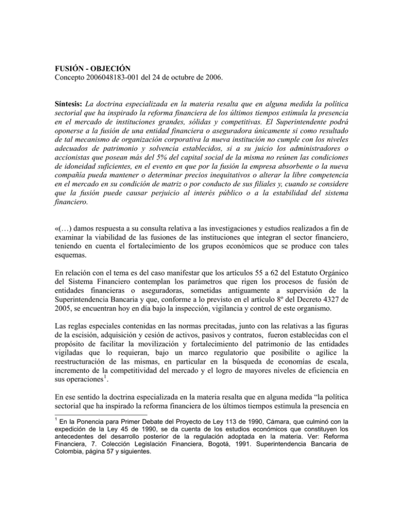 2006048183 Superintendencia Financiera De Colombia