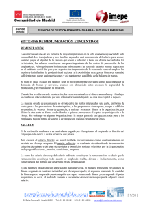 [ 1/26 ] SISTEMAS DE REMUNERACIÓN E INCENTIVOS