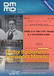 Doctor Baldomero Fernández Moreno