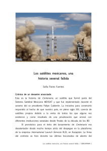 Los satélites mexicanos, una historia sexenal fallida