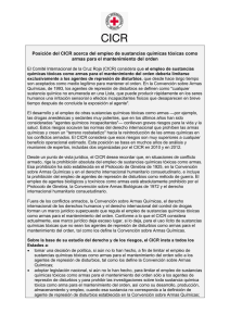 es_ICRC position on the use of toxic chemicals as weapons for law