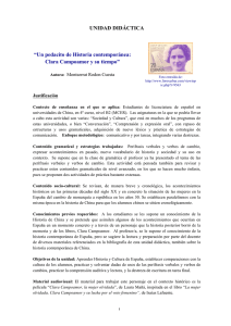 Un pedacito de Historia contemporánea: Clara Campoamor y su