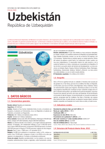 Ficha País UZBEKISTÁN - Ministerio de Asuntos Exteriores y de