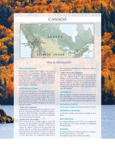CANADÁ - blue planet rutas y viajes
