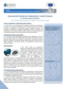 Evaluación online de Formación y Competencias (FyC).
