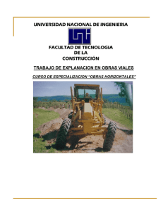 EQUIPO DE CONSTRUCCION PARA OBRAS VIALES