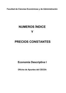 numeros índice y precios constantes - FCEA