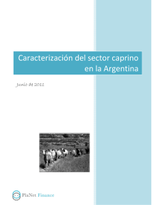 Caracterización del sector caprino en la Argentina
