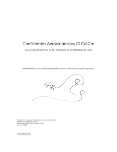 Coeficientes Aerodinamicos Cl Cd Cm