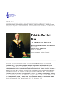 Patricio Borobio Díaz no Álbum da ciencia