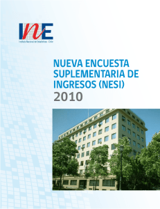 Nueva Encuesta Suplementaria de Ingresos NESI 2010