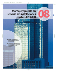 8. Montaje y puesta en servicio de instalaciones con bus KNX/EIB