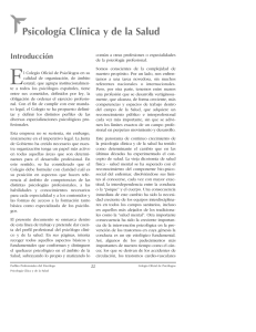 Psicología Clínica y de la Salud - Universidad Complutense de Madrid