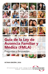 Guía de la Ley de Ausencia Familiar y Médica (FMLA)