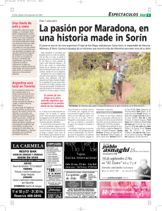 La pasión por Maradona, en una historia made in Sorín