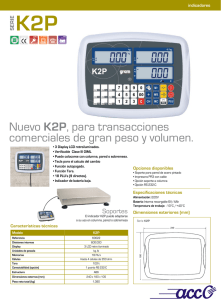 Nuevo K2P, para transacciones comerciales de gran peso y volumen.