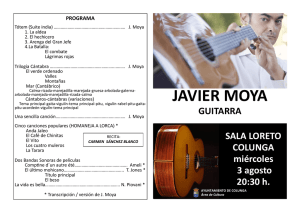 programa concierto javier moya
