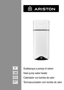 Scaldacqua a pompa di calore Heat pump water heater