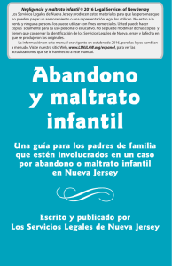 Abandono y maltrato infantil - Legal Services of New Jersey