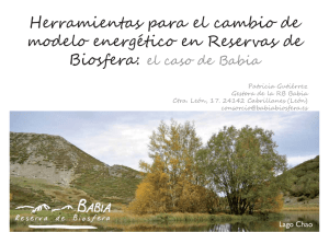 La marca de sostenibilidad de la Reserva de Biosfera de Babia y las