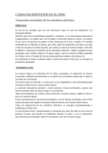 Caídas de repetición en el niño