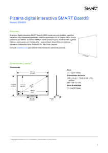 SMART Board M685 interactive whiteboard specifications