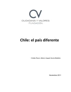 Chile: el país diferente - Fundación Ciudadanía y Valores