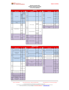 Calendario Primeros Parciales 201602
